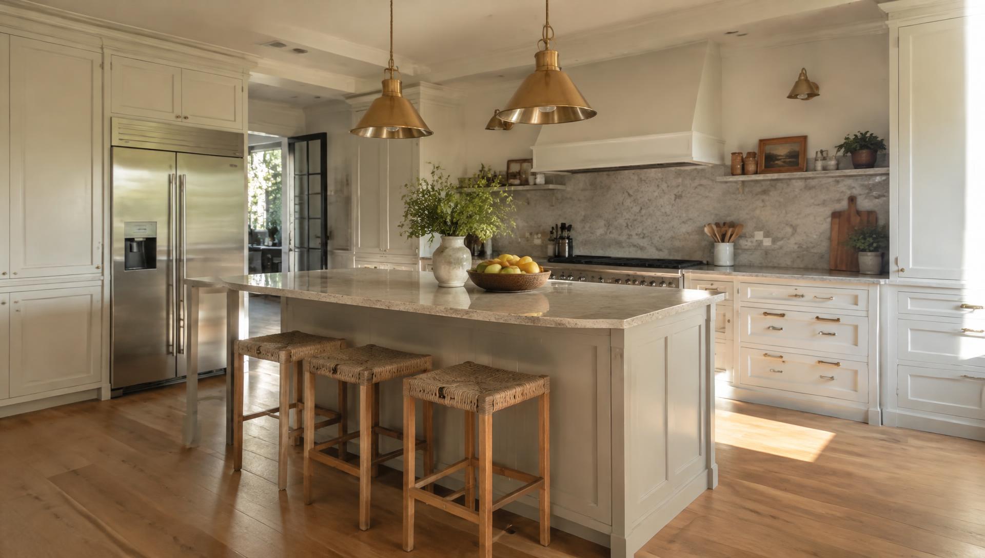 Illustrative contemporary kitchen interior